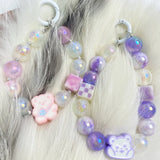 50PCS Luminous Acrylic Beads 16mm Round DIY Necklace Bracelets