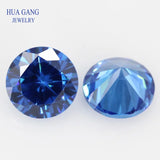 600PCS 12Color Birthday Stone Round Loose Cubic Zirconia Synthetic Spinel