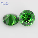 600PCS 12Color Birthday Stone Round Loose Cubic Zirconia Synthetic Spinel