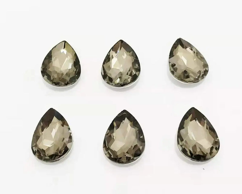 50PCS Rain Drop Shape Glass Rhinestones G04