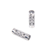 50PCS Stainless Steel Tube Spacer Beads for Jewelry Making DIY