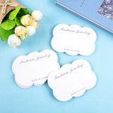 50PCS Brown Clouds Paper Card Hair Accessories Display Card DIY Hair Clip Packag