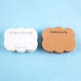 50PCS Brown Clouds Paper Card Hair Accessories Display Card DIY Hair Clip Packag
