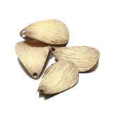 50PCS/lot Leaf Petal Copper Brass Charms Pendants for Jewelry DIY Making