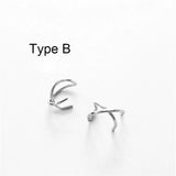 50PCS Stainless Steel Ear Cuff Earrings Finding DIY Jewelry Making