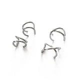 50PCS Stainless Steel Ear Cuff Earrings Finding DIY Jewelry Making