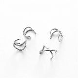 50PCS Stainless Steel Ear Cuff Earrings Finding DIY Jewelry Making