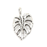 50PCs Monstera Leaf Charms for DIY Jewelry 20mm