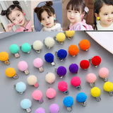 50 Pairs Heart Clip On Earrings for Kids - Cute Cartoon Design