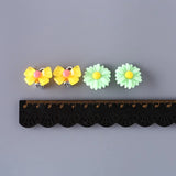 50 Pairs Heart Clip On Earrings for Kids - Cute Cartoon Design