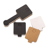 50Pc 4x10cm Fold Over Keychain Tags Holder Jewelry Packaging