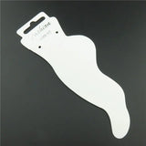 50Pcs 155mm Paper Foot Chain Anklet Display Hanging Holder Card Tag Jewelry