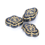 50Pcs Vintage Ethnic Acrylic Antique Style Spacer Charm Beads