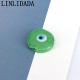 50Pcs Colorful Lampwork Glass Beads DIY Bracelet Accessory