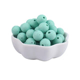 50Pcs 20mm Silicone Beads Teething Chewable DIY Pacifier Chain Baby Teether