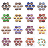 50Pcs 28mm Wood Resin Charm Pendant Necklace Bracelet Earrings DIY Craft Jewelry
