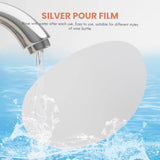 50Pcs 3" Silver Wine Pourer Disk Drip-proof Drop Drip Stop Pouring Spout