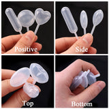 50Pcs 4ML Plastic Pipettes Disposable for Silicone Mold UV Epoxy Resin Craft