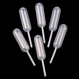 50Pcs 4ML Plastic Pipettes Disposable for Silicone Mold UV Epoxy Resin Craft