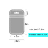 50Pcs Mini Zip Lock PP Bag - Small Metal Parts Protective Bag