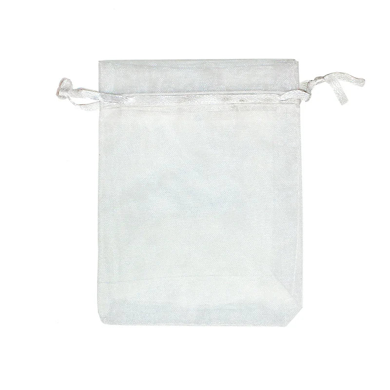 50Pcs Colorful Organza Gift Bags Wedding Candy Pouch Jewelry Packaging Display