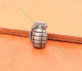 50Pcs Antique Silver Biker Bomb Rivet Leathercraft Fastener
