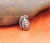 50Pcs Antique Silver Biker Bomb Rivet Leathercraft Fastener