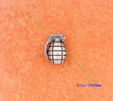 50Pcs Antique Silver Biker Bomb Rivet Leathercraft Fastener