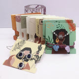 50Pcs Vintage Girl/Cactus Jewelry Display Packaging Card