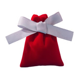 50Pcs 7x9cm Velvet Bags with Ribbon - Wedding Gift Packing