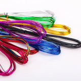 50Pcs 0.8mm Iron Wire for DIY Nylon Stocking Flower Making