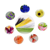 50Pcs 0.8mm Iron Wire for DIY Nylon Stocking Flower Making