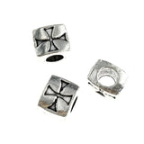 50Pcs Bronze Cross Beads 8x10MM DIY Jewelry Accessories