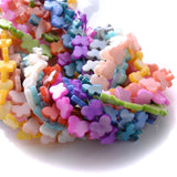 50Pcs Natural Butterfly Shell Beads 8x11mm Freshwater Loose Spacer Beads