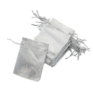 50Pcs Drawstring Jewelry Pouches Wedding Favor Gift Bags