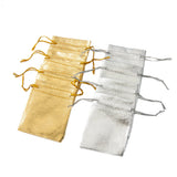 50Pcs Drawstring Jewelry Pouches Wedding Favor Gift Bags