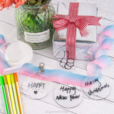 50Pcs Clear Acrylic Circle Blanks with Hole 2 Inch A30 21 Dropship