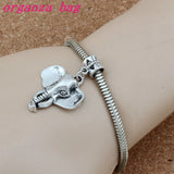 50Pcs Elephant Head Charms Pendants for Jewelry Making 22.8x38mm