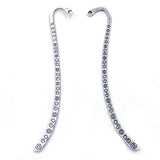 50Pcs Antique Silver Marques de Page Spiral Pattern Bookmarks 85mm