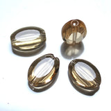 50Pcs Austrian Crystal Oval Beads 11x8mm Faceted Glass Spacer Beads