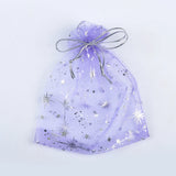 50pcs High Star Organza Bags 9x12cm Gift Pouches for Jewelry Packaging