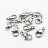 50Pcs Stainless Steel Lobster Clasp Plating Clasp
