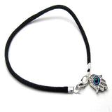 50Pcs Eye Bead Hamsa Hand Charms Good Luck Bracelets