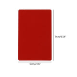 50Pcs Sublimation Metal Name Card DIY Business Cards