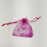 50Pcs Butterfly Organza Bags 7x9 9x12 11x16 13x18 Drawstring Gift Bags