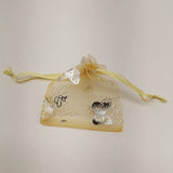 50Pcs Butterfly Organza Bags 7x9 9x12 11x16 13x18 Drawstring Gift Bags