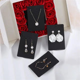 50Pcs Cardboard Earring Cards for Ear Studs Retro Jewelry Display Holder