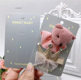 50Pcs Cartoon Horse Kids Hair Clip Jewelry Accessory Packag