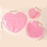 50Pcs Heart Plastic Cellophane Bags for Jewelry Packaging Valentines