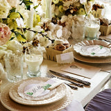 50Pcs Clear Acrylic Place Cards Wedding Guest Names Table Seating